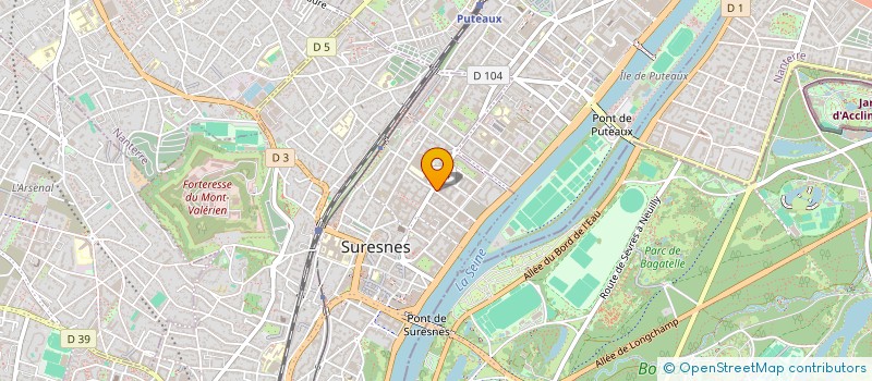localisation de l'entreprise SAM CONSULTING à SURESNES