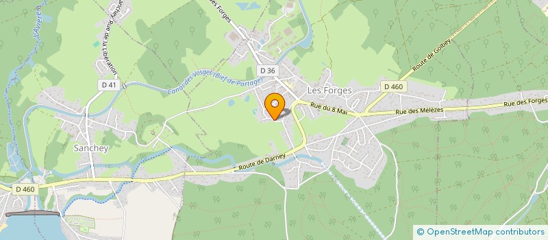 localisation de l'entreprise SAM CONSULTING MANAGEMENT  LES FORGES