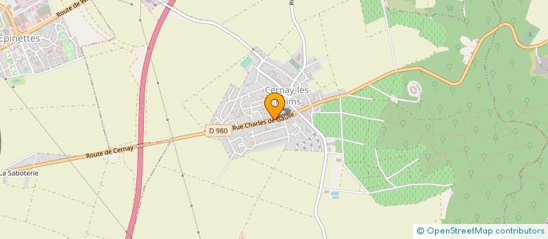 localisation de l'entreprise SAM DISTRI  WITRY-LES-REIMS