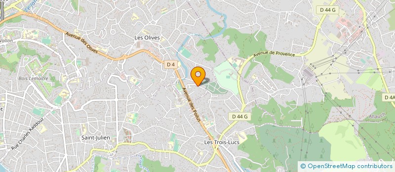 localisation de l'entreprise SAM ECHAFAUDAGE à MARSEILLE