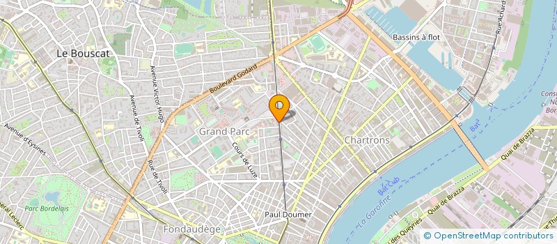 localisation de l'entreprise SAM ELEC 33  BORDEAUX