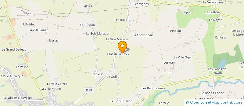 localisation de l'entreprise SAM ENERGIES  IFFENDIC