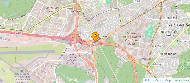 localisation de l'entreprise SAM ENVIRONNEMENT à CLAMART