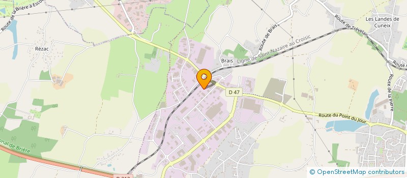 localisation de l'entreprise SAM-EQUIPEMENTS  SAINT-NAZAIRE