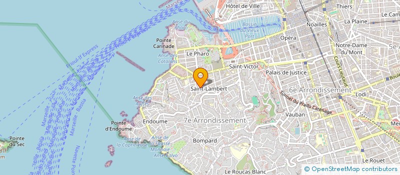 localisation de l'entreprise SAM ET TYOM à MARSEILLE