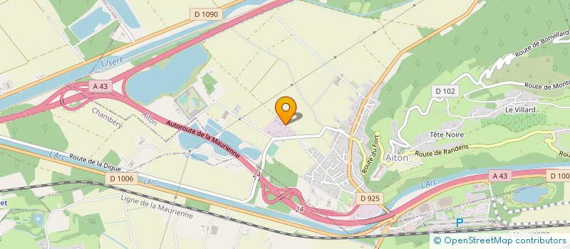 localisation de l'entreprise SAM'ETANCH à AITON