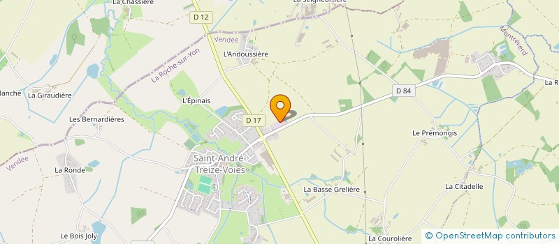 localisation de l'entreprise SAM'EVADE à MONTREVERD