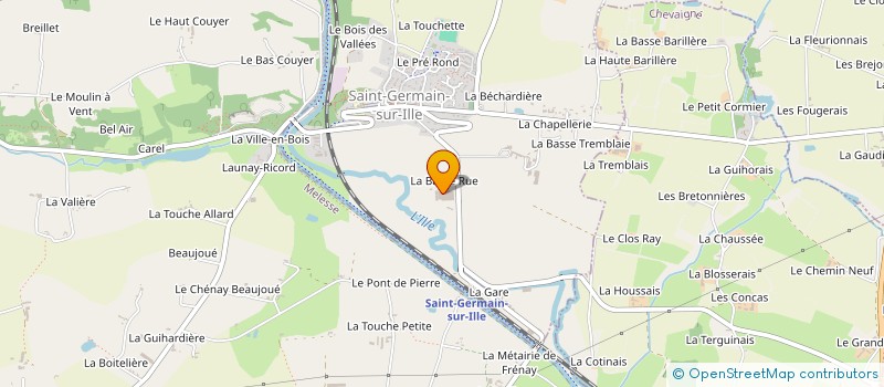 localisation de l'entreprise SAM EXPRESS 35  SAINT-GERMAIN-SUR-ILLE