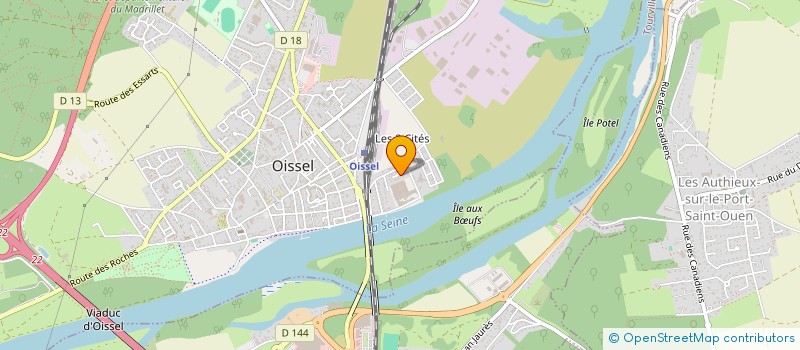 localisation de l'entreprise SAM EXPRESS à OISSEL