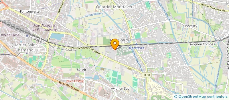 localisation de l'entreprise SAM&FILLES à AVIGNON