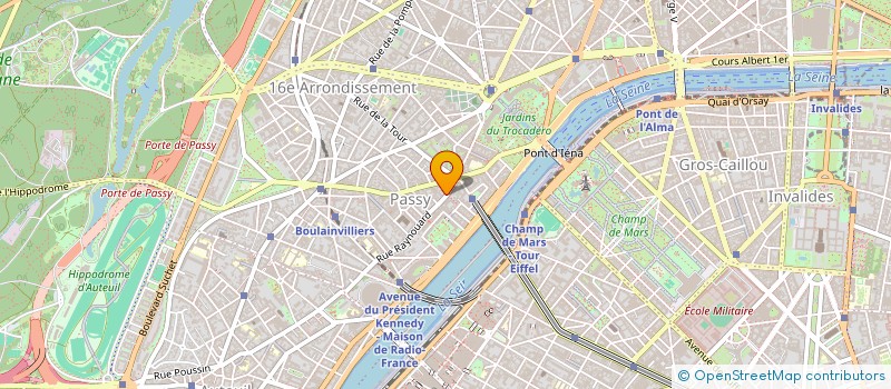 localisation de l'entreprise SAM FILMS à PARIS