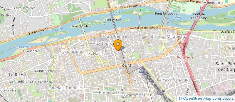 localisation de l'entreprise SAM FIT NUTRITION  TOURS