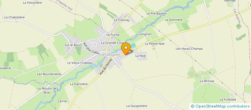 localisation de l'entreprise SAM FOOTBALL à LES ASPRES