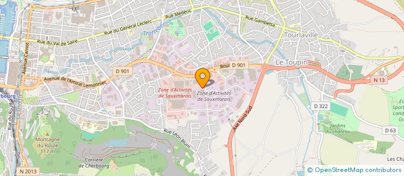 localisation de l'entreprise SAM FORME  CHERBOURG-EN-COTENTIN