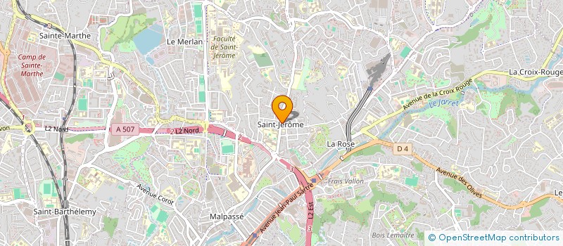localisation de l'entreprise SAM'FRAIS à MARSEILLE