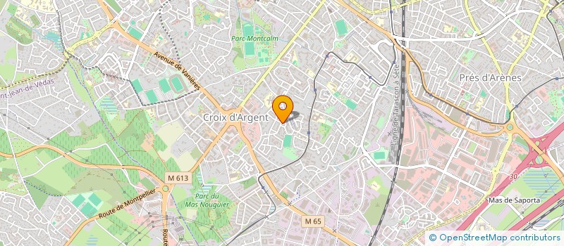 localisation de l'entreprise SAM-FRANCE à MONTPELLIER