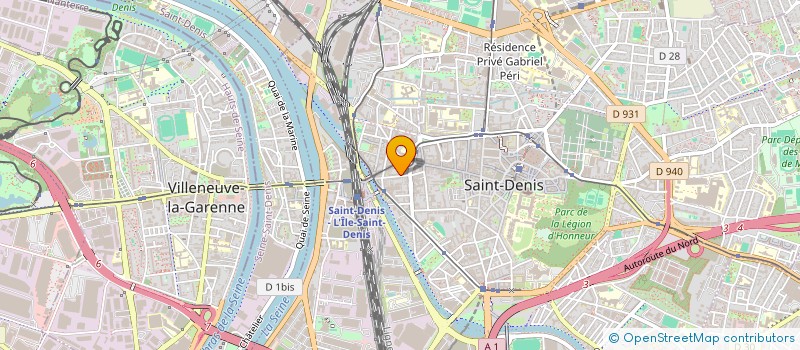 localisation de l'entreprise SAM FRUITS  SAINT-DENIS