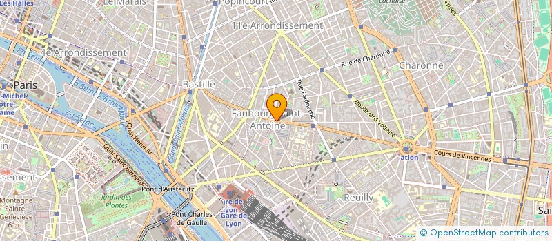 localisation de l'entreprise SAM HOA  PARIS 11