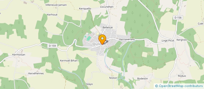 localisation de l'entreprise SAM HOME  PLUMELIAU-BIEUZY