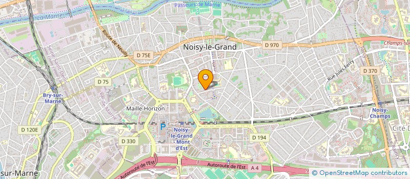 localisation de l'entreprise SAM IMMO à NOISY-LE-GRAND