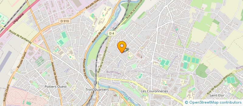 localisation de l'entreprise SAM-IMMO  BUXEROLLES