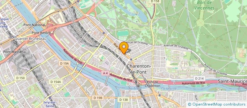 localisation de l'entreprise SAM IMMO  CHARENTON-LE-PONT