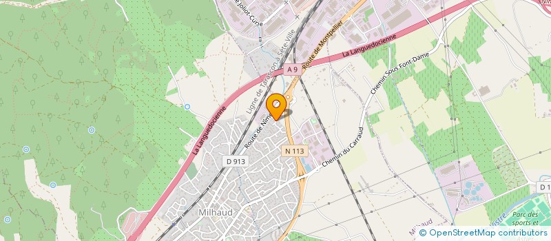 localisation de l'entreprise SAM IMMO  VERGEZE