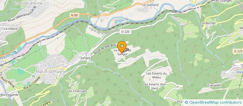 localisation de l'entreprise SAM'IMOGE  LANDRY