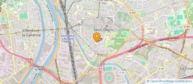 localisation de l'entreprise SAM INTERNATIONALE à SAINT-DENIS