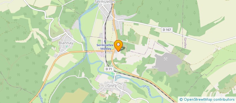 localisation de l'entreprise SAM INVEST  GIVRY