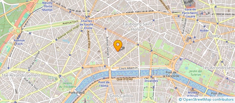 localisation de l'entreprise SAM INVEST  PARIS