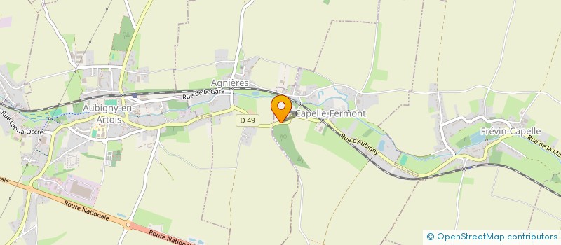 localisation de l'entreprise SAM INVEST-ELI  CAPELLE-FERMONT