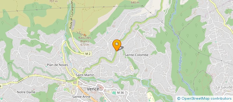 localisation de l'entreprise SAM LE LEZARD  VENCE