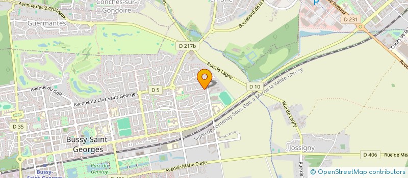 localisation de l'entreprise SAM LY  BUSSY-SAINT-GEORGES