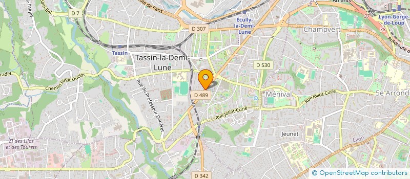 localisation de l'entreprise SAM MULTISERVICES  TASSIN-LA-DEMI-LUNE