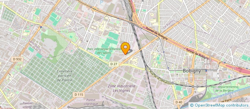 localisation de l'entreprise SAM NEGOCE GROUPE à BOBIGNY
