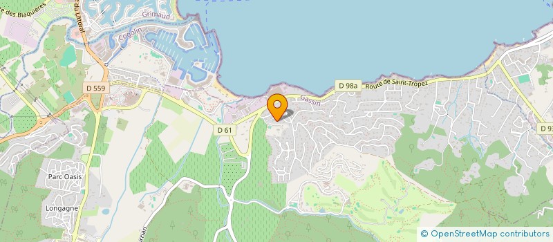 localisation de l'entreprise SAM PEINTURE SASU  GASSIN