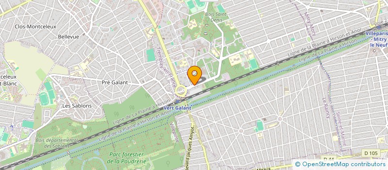 localisation de l'entreprise SAM PIECES AUTO  TREMBLAY-EN-FRANCE