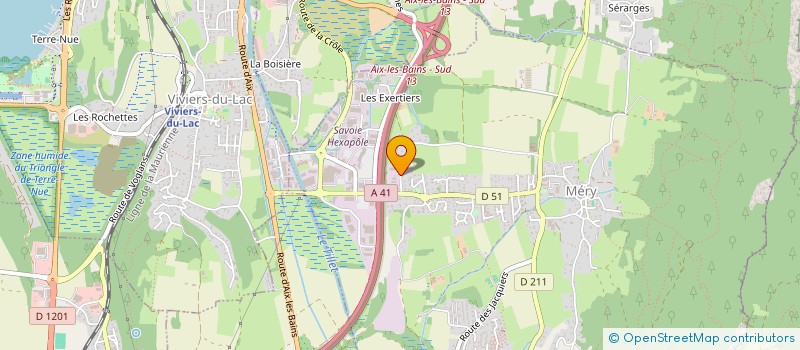 localisation de l'entreprise SAM PISCINE à MERY