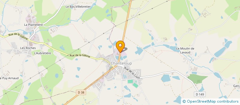 localisation de l'entreprise SAM PISCINE  CHANTELOUP