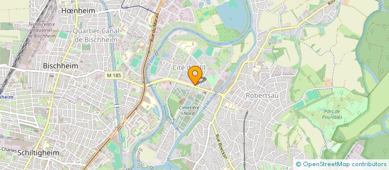 localisation de l'entreprise SAM PIZZA à STRASBOURG