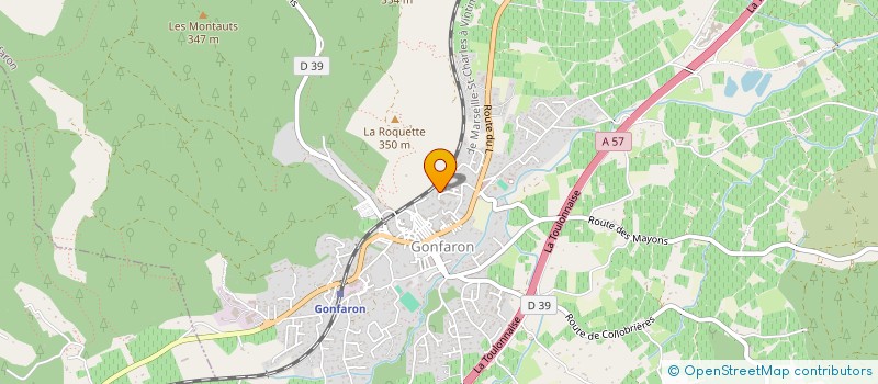 localisation de l'entreprise SAM PLACO  GONFARON