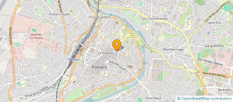localisation de l'entreprise SAM POITIERS  POITIERS