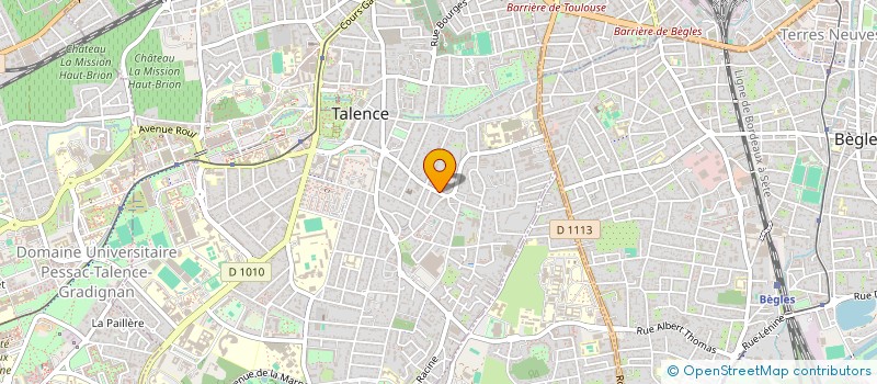 localisation de l'entreprise SAM RENOVATION  TALENCE