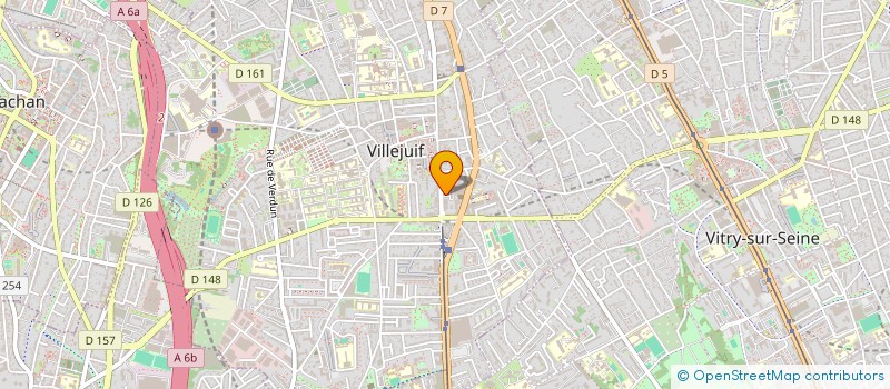 localisation de l'entreprise SAM RENOVATION  VILLEJUIF