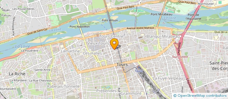 localisation de l'entreprise SAM RETOUCHES  TOURS