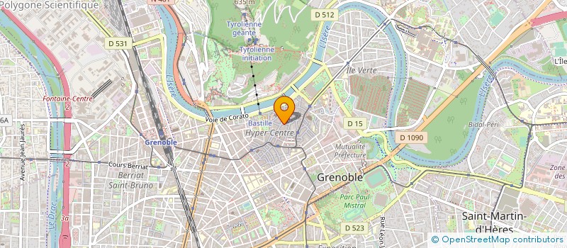 localisation de l'entreprise SAM'S  GRENOBLE