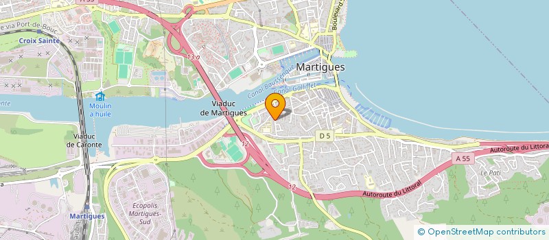 localisation de l'entreprise SAM'S  MARTIGUES