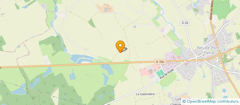 localisation de l'entreprise SAM'S  NEUILLE PONT PIERRE