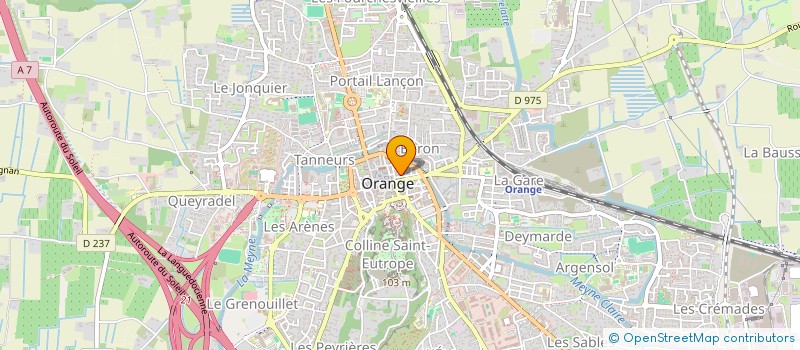 localisation de l'entreprise SAM'S BARBER  ORANGE